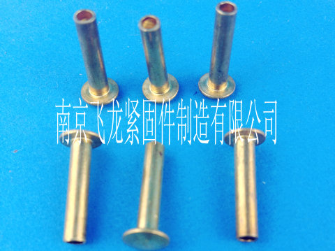 镀彩锌半空心铆钉生产厂家
