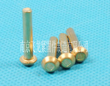 黄铜半圆头实心铆钉厂家